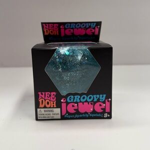 blue groovy jewel needoh squishy